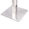 Heavy Duty Square Marble Glass Industrial Furniture Base Restaurant Table Base
