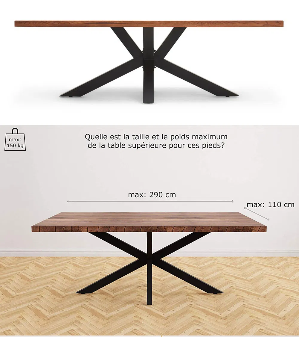 Luxury Modern Round Industrial Furniture Restaurant Metal Table Base