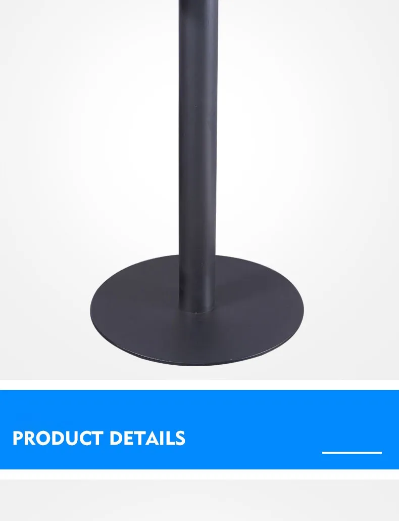 Round Marble Glass Furniture Restaurant Coffee Steel Tulip Crank Metal Table Base