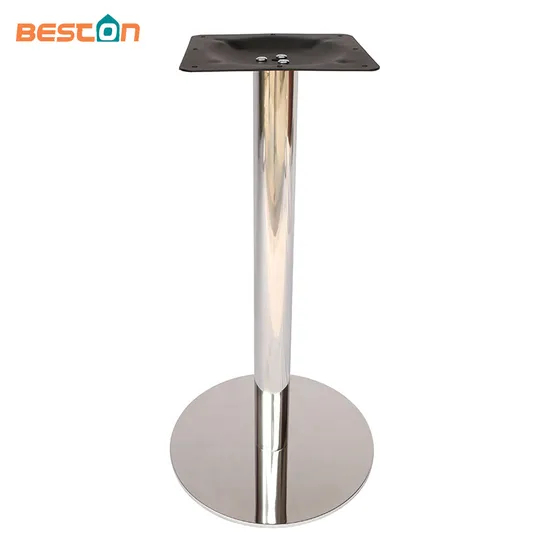 Modern Furniture Factory Stainless Steel Bar Round Table Base