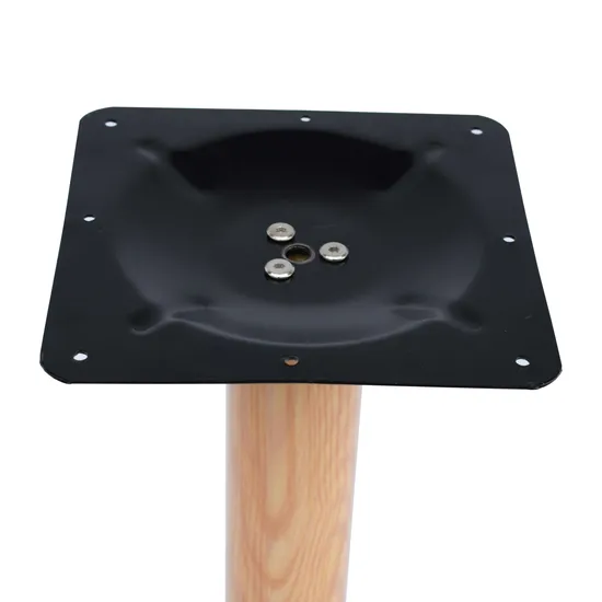 Iron Stamping Powder Coated Table Feet Wood Grain Table Legs