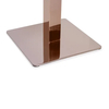 Furniture Part Rose Gold Stainless Steel Table Base Dining Table Legs