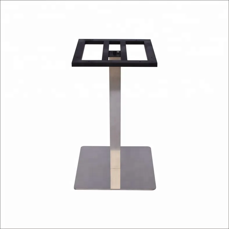 Furniture Accessories Stainless Steel Dining Table Base Modern for Glass