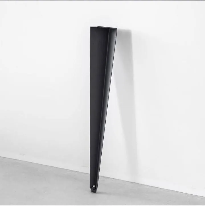 Industrial Modern Desk Metal Cast Iron Bench Dining Coffee Tapered Table Legs