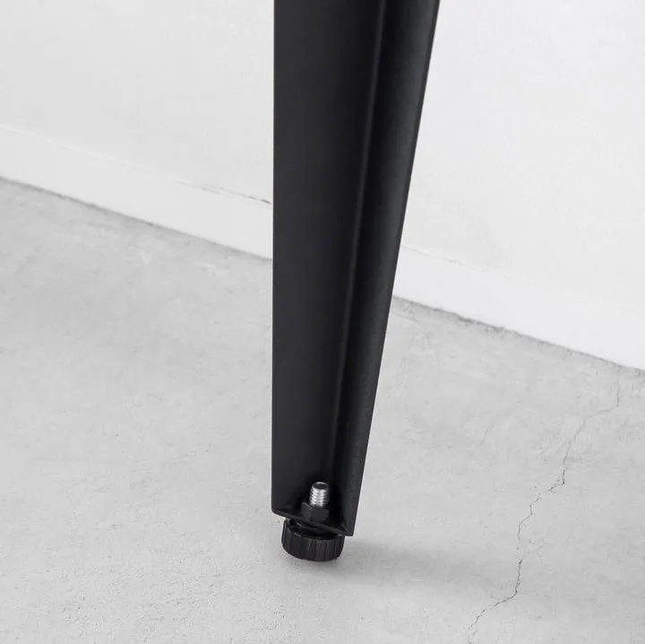 Industrial Modern Desk Metal Cast Iron Bench Dining Coffee Tapered Table Legs