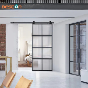 Modern Steel Frame Door, Heavy 3/8