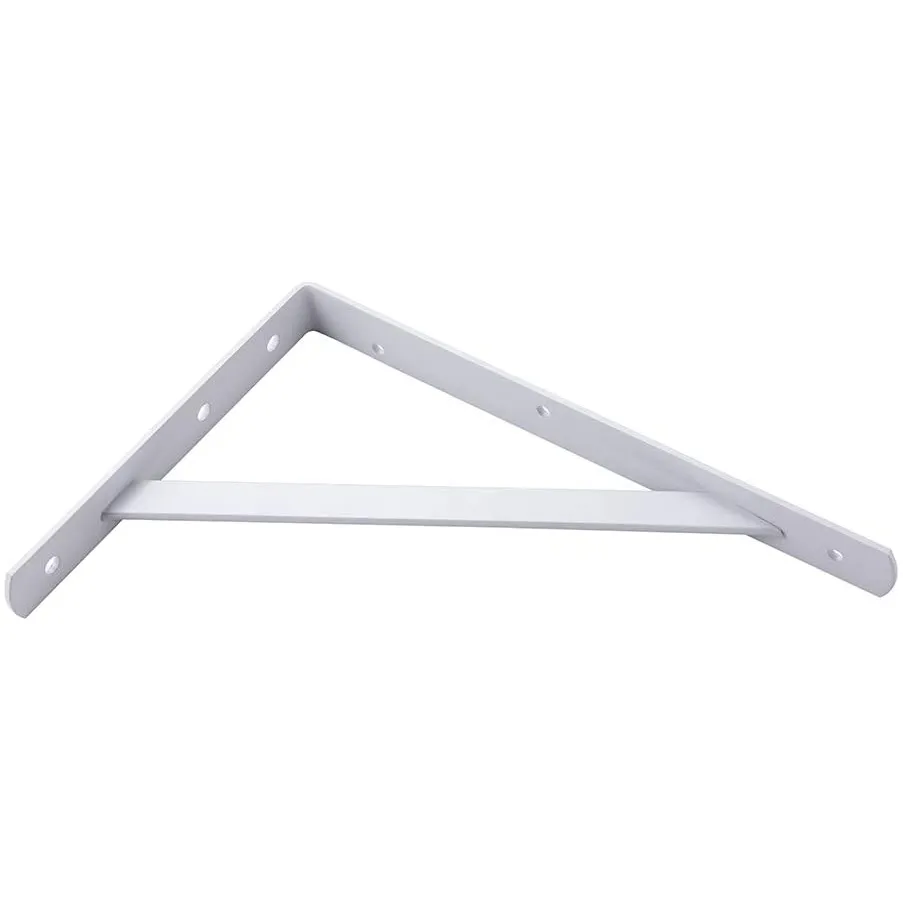 Wall Support Brackets Floating Shelf Steel Reinforced Metal Single-Side Triangle Bracket