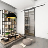 Interior Sliding Door with Steel Frame, Wholesale Sliding Door System