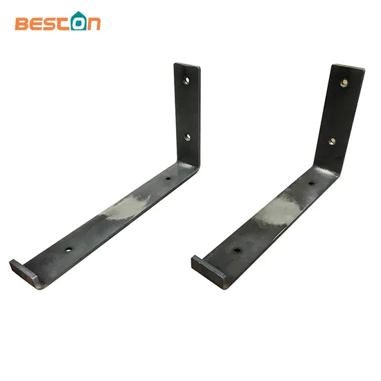 Iron L Shaped Angle Art Practical Bracket Corner Brace Support Shelf