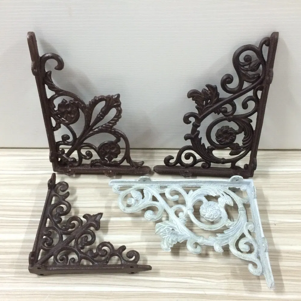 Custom High Quality Antique Triangle Cast Iron Wall Bracket