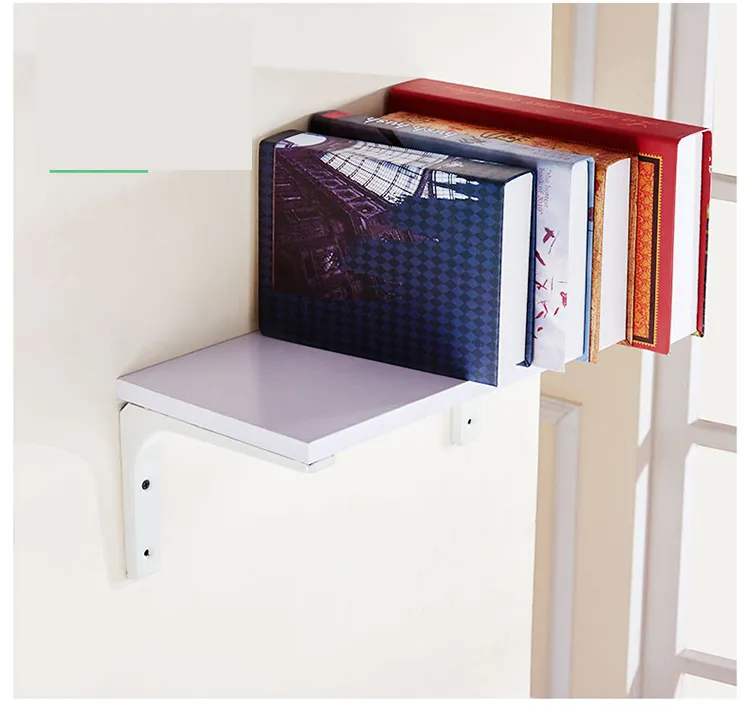 Shelf Brackets Thicken Iron L-Shaped Right Angle Corner Brace for Wall Hanging