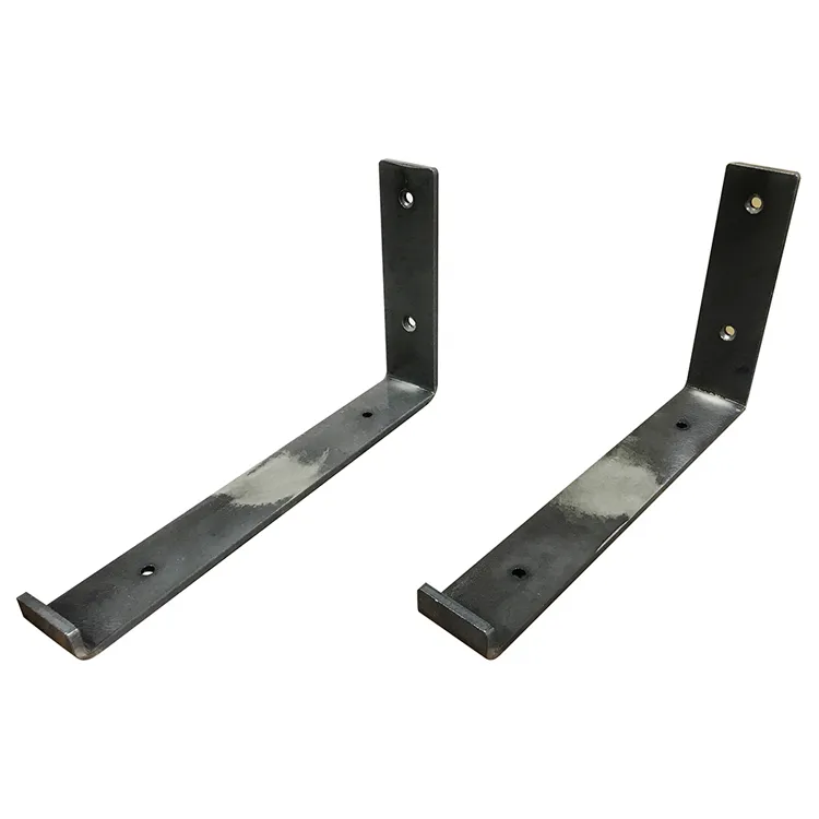 Shelf Brackets Thicken Iron L-Shaped Right Angle Corner Brace for Wall Hanging