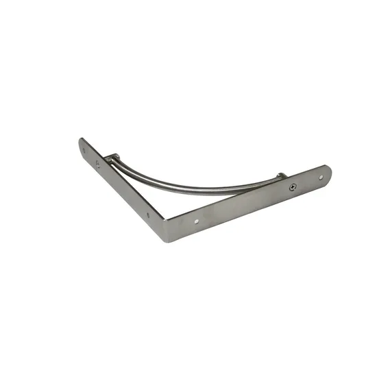 Decorative White Metal Shelf Bracket