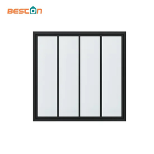 Glass Door and Window Factory Style, Sliding Window Metal Frame