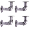 Wall Mounted Shelf Bracket Hanging Wall Metal Copper Pipe Bracket