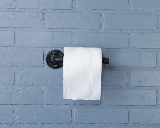 Kitchen Paper Towel Rack Stainless Steel Wall Mount Paper Towel Holder Brackets