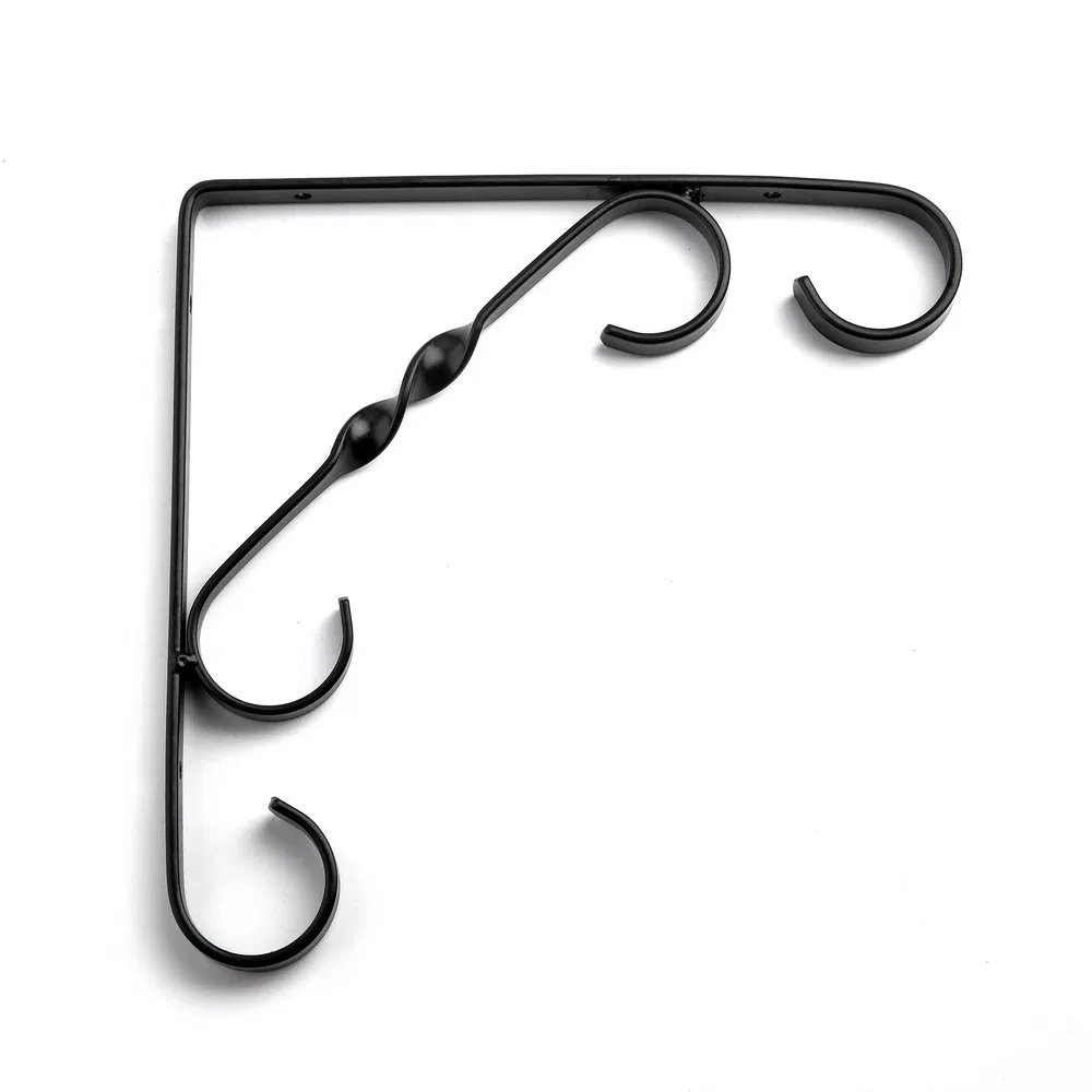 Metal Triangle Shelf Brackets Wall Fixed Load Bearing Shelf Support Brackets
