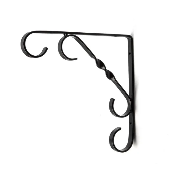 Metal Triangle Shelf Brackets Wall Fixed Load Bearing Shelf Support Brackets