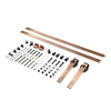 Customized Classic Carbon Steel Sliding Barn Door Hardware Kit