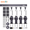 Customizable Design Black Sliding Barn Door Hardware Kit for Sliding Door