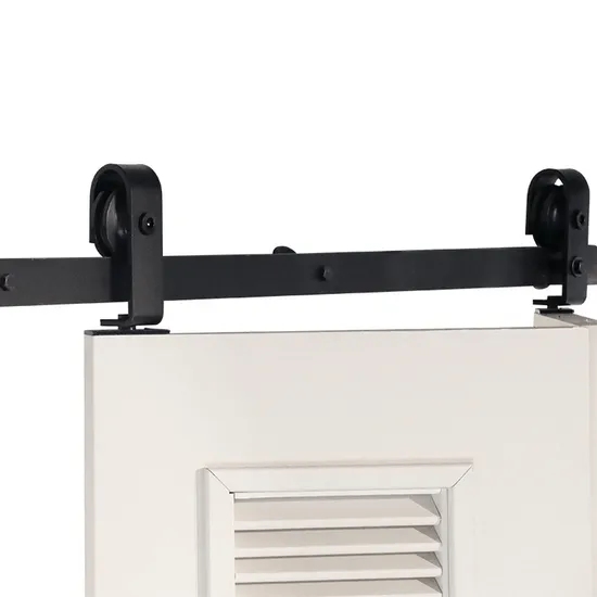 Customizable Design Black Sliding Barn Door Hardware Kit for Sliding Door