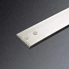 Brushed Nickel Steel Double Sliding Bypass Barn Door Hardware