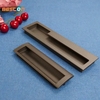 Black Aluminum Profile Drawer Wardrobe Cupboard Kitchen Cabinet Door Pull Handle
