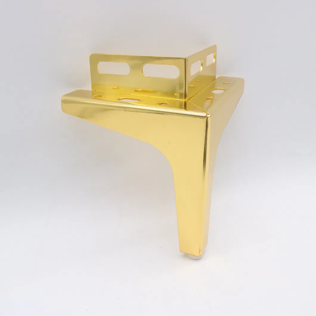 Furniture Hardware Gold Sofa Leg Furniture Leg for Sofa for Bed Fortress