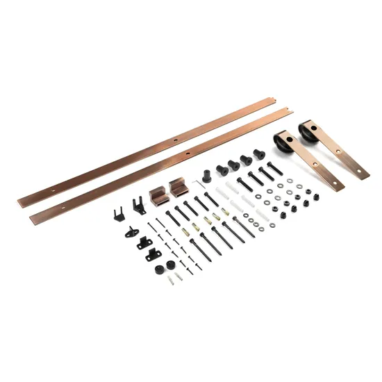 Industrial Sliding Barn Door Kit Set for Wooden Doors