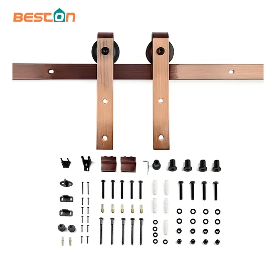 Industrial Sliding Barn Door Kit Set for Wooden Doors