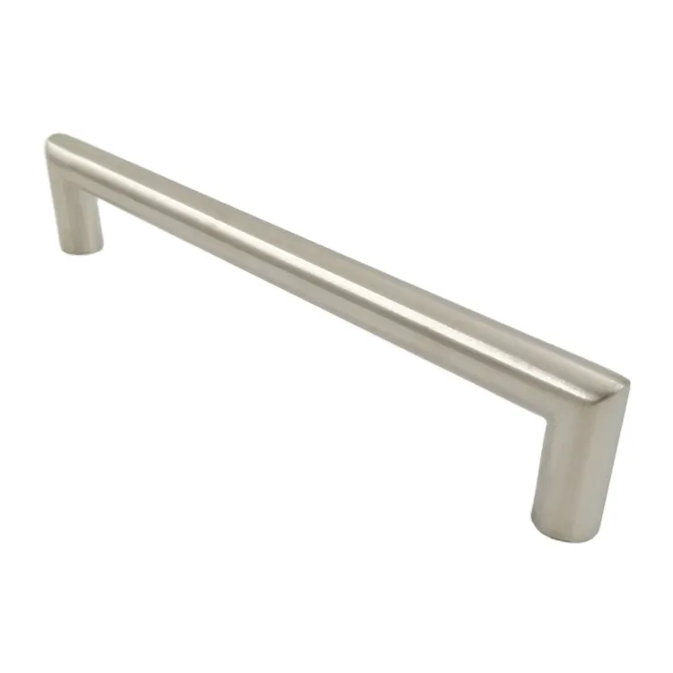 304 Stainless Steel Circular Tube Door Handle Furniture Kitchen Cabinet Pull Manufacturer
