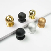 Brass Round Ball Solid Door Knobs Handles Reel Kitchen Knob Handle