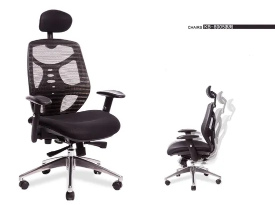 Type a Good Quality Classic Models Black Fabric Office Chair