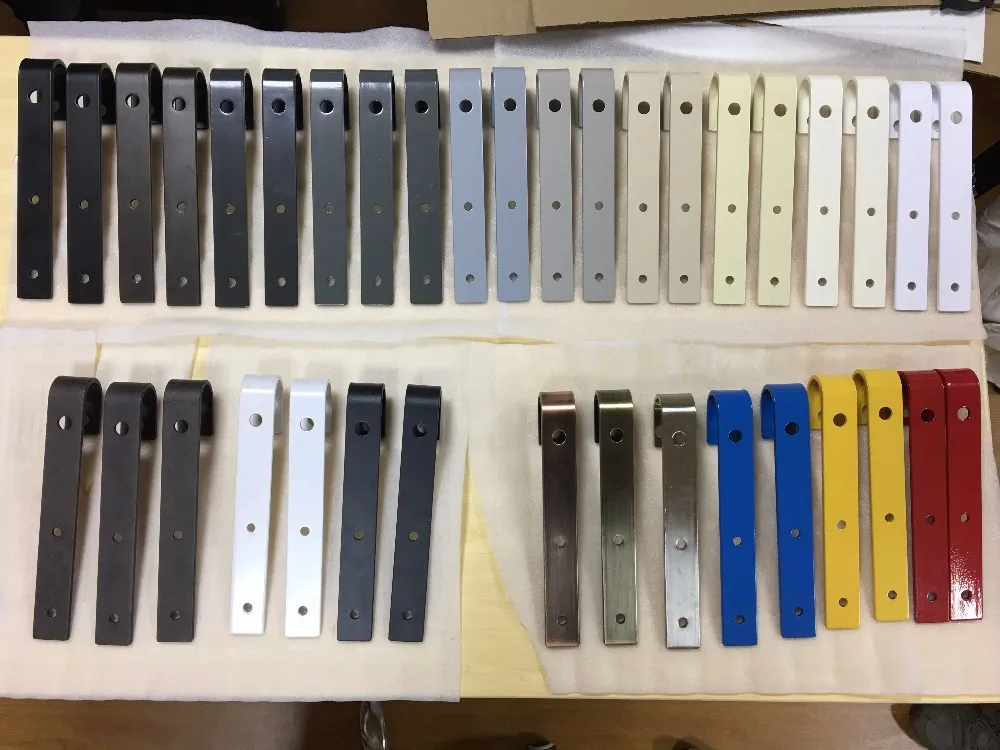 Modern Straight Roller Interior Wood Sliding Barn Door Hardware
