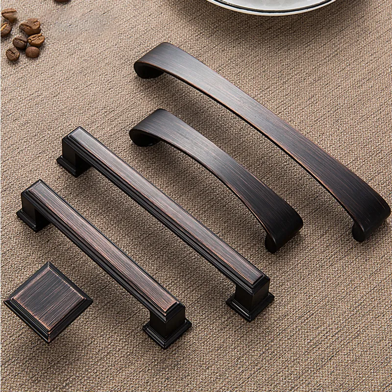 Metal Wardrobe Cupboard Drawer Pull Handle Cabinet Zinc Alloy Handle