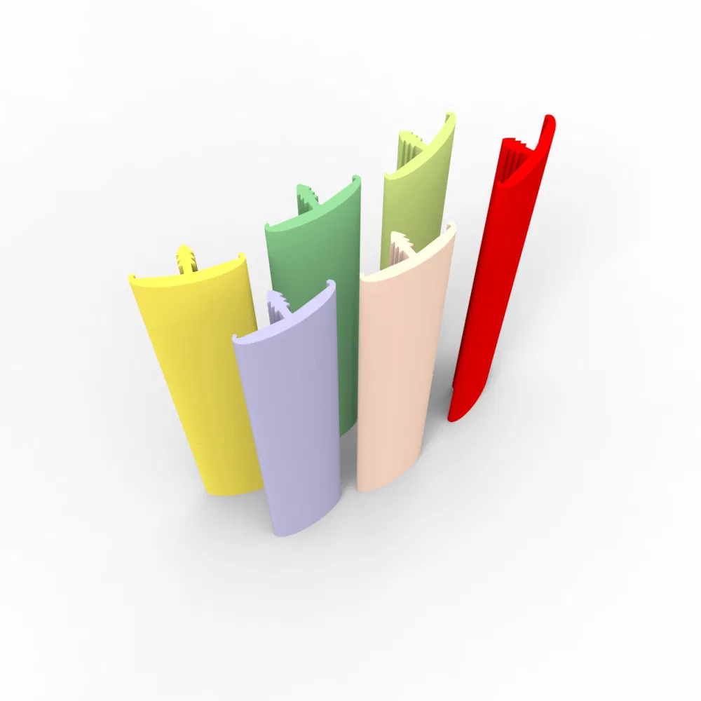 Flexible PVC Profile Shape Banding T Molding Edge T Trim Edging