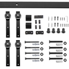 12 ft double barn door hardware kit