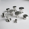 Stainless Steel Wardrobe Metal Cupboard Knobs Handles Drawer Pull Round Cabinet Knob