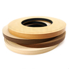 Wood Grain Glossy Plastic PVC Co-Extruded Edge Banding Strip Profile