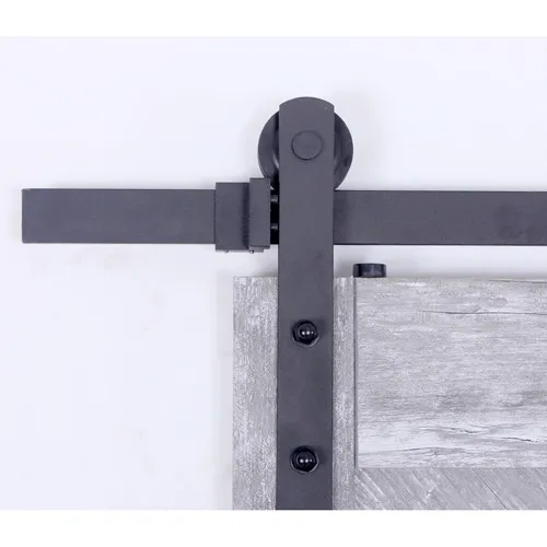 Strap Big Industrial Wheel Interior Sliding Doors Sliding Barn Door Track Hardware