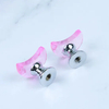 Crystal Glass Drawer Handle Zinc Alloy Crystal Door Knob Handles