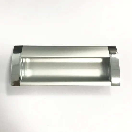 Modern Invisible Embedded Aluminum Wardrobe Cabinet Knobs Concealed Drawer Pull Hatches