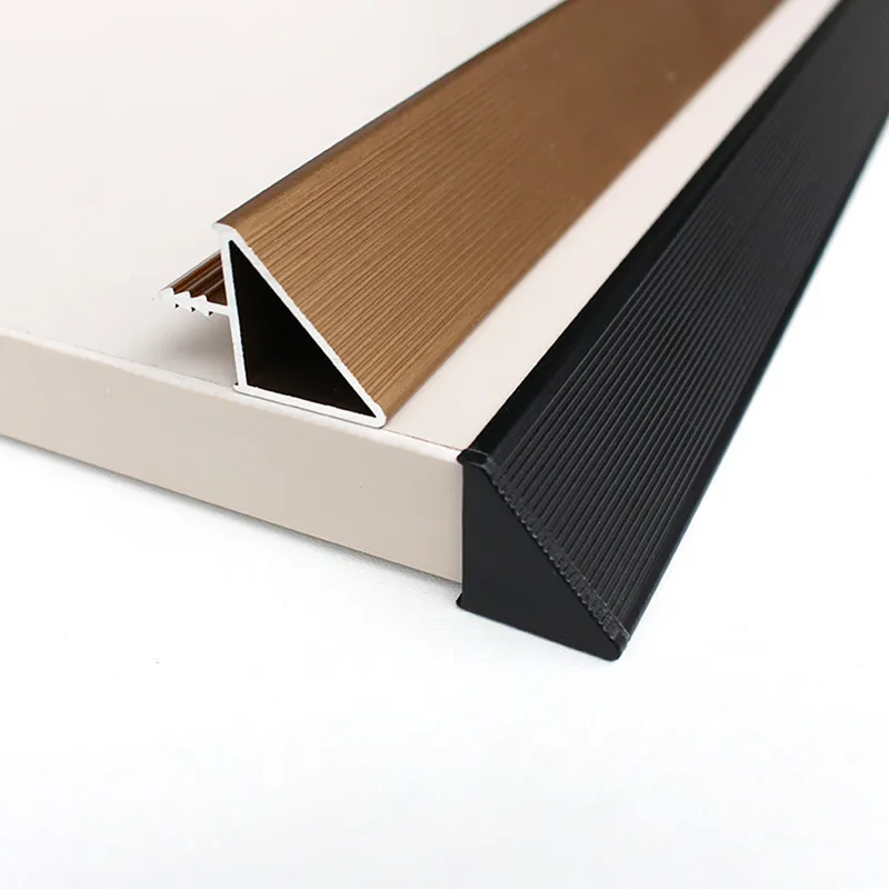 Closet Body Recessed Door Handle Triangular Beveled Edge Cabinet Door Handle