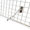 Chrome Finish Metal Wire Display Iron Waterfall Hooks for Clothes