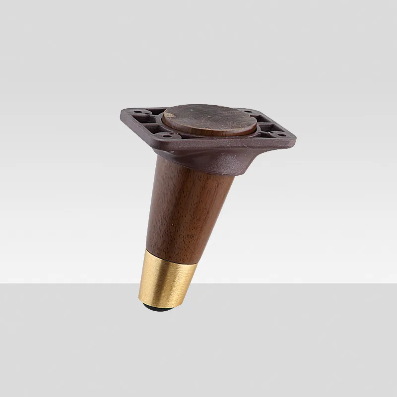 Specializing in The Production of Oblique Cone I-Shaped Solid Wood Sofa Leg