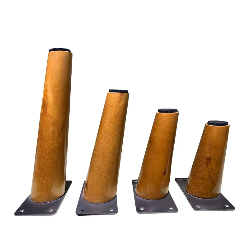 S Wooden Legs Slant Unfinisheds 2 Inches Wood Sofa Leg