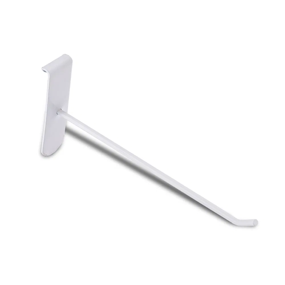 Grid Panel Metal Garment Chrome Display Hook Slatgrid Peg Hooks