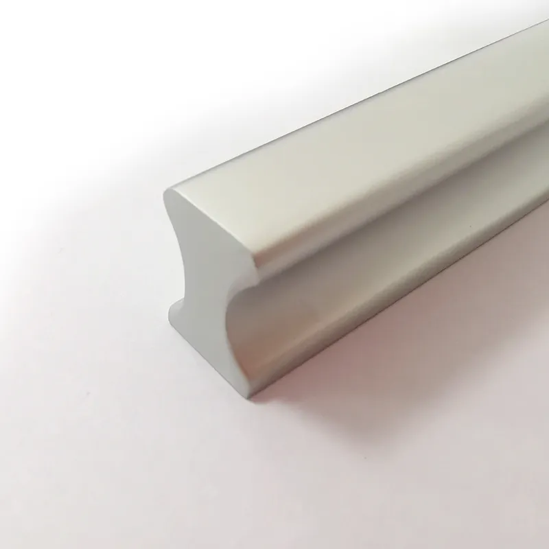 Furniture Hardware Aluminum Kitchen Cabinet Door Handle 64mm Silver Drawer Pull Handle