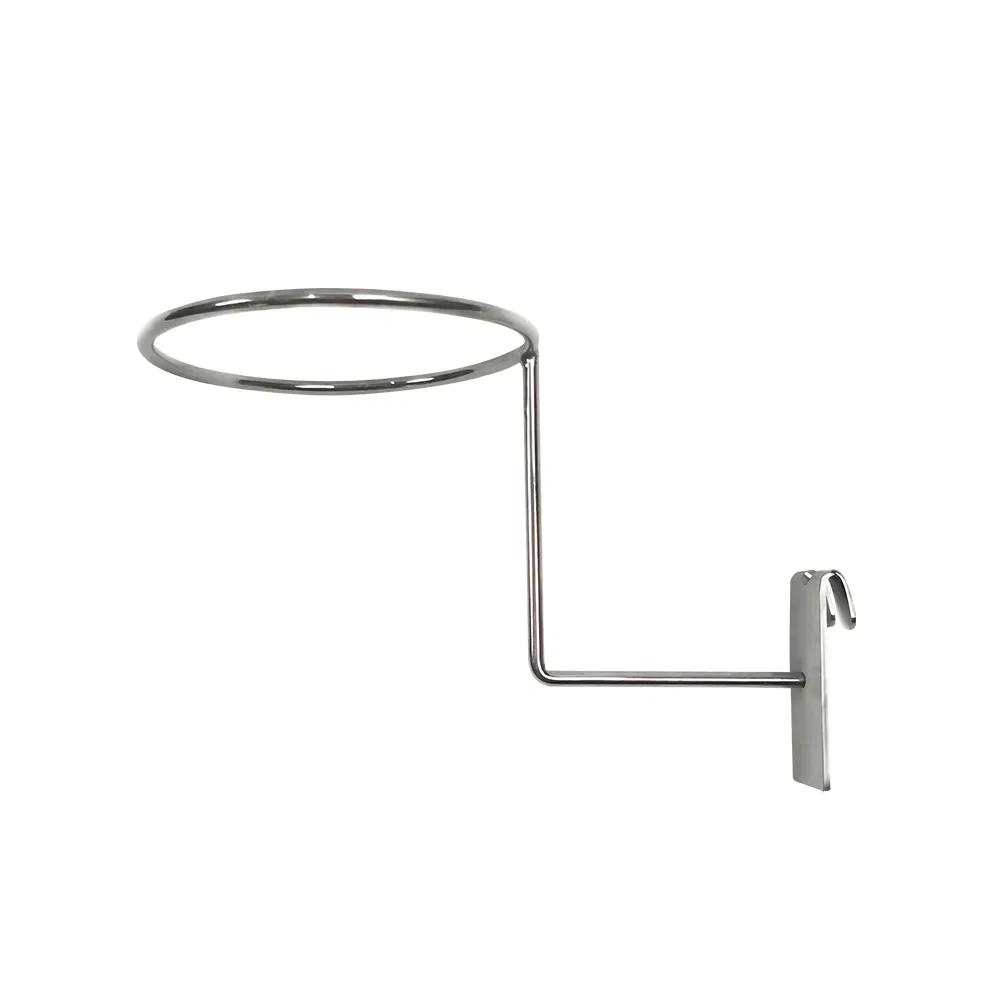 Wholesale Wire Hat Display Single Metal Hooks Mesh Stand