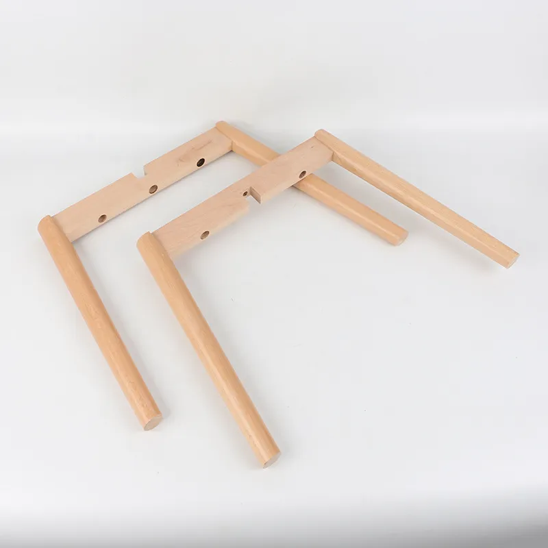 Wood Color Legs Coffee Table Chair Legs Dining Furniture Chair Frame Leg